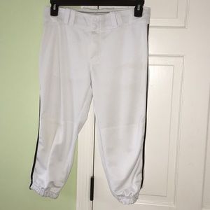 L White Champro Softball Pants